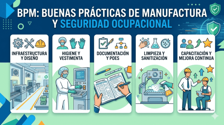 BPM: Buenas Prácticas de Manufactura, la base de la inocuidad alimentaria